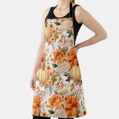 Tablier Bouquet Citrouille d'automne (Insitu)