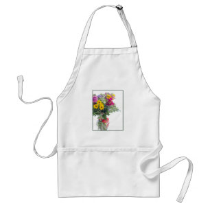Tablier Bouquet de fleurs coupées