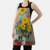 Tablier Bouquet de tournesols par Monet Art impressionnist (Insitu)