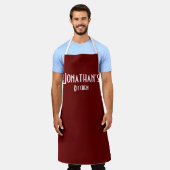 Tablier Bourgogne personnalisé (Porté)