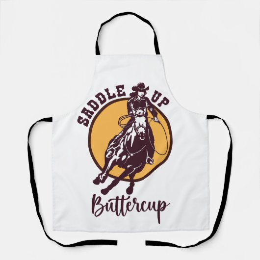 Tablier Bouteille en selle (Recto)