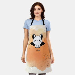 Tablier Boutique de chauve-souris adorable - Kawaii minima