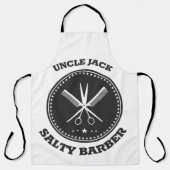 Tablier Boutique de coiffure sur mesure (Recto)