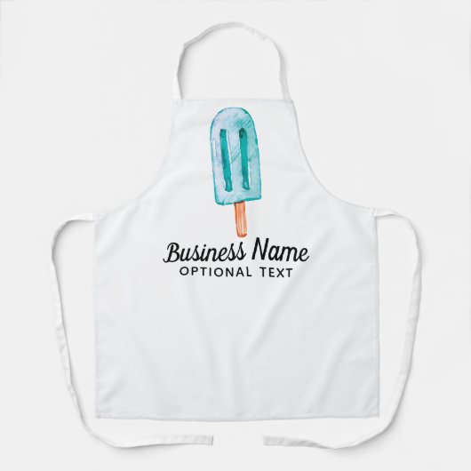 Tablier Boutique de crème glacée (Recto)