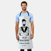 Tablier Boutique en coiffure personnalisée (Porté)