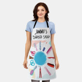 Tablier Boutique en coiffure personnalisée (Porté)