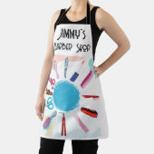 Tablier Boutique en coiffure personnalisée (Insitu)