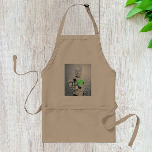 Tablier Bouton d'alimentation de poussée robotique Sci-Fi