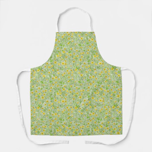 Tablier Boutons blancs (Recto)