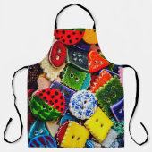 Tablier Boutons colorés (Recto)