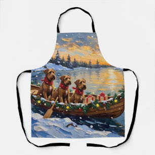 Tablier Bouvier des Flandres Bateau de Noël Vacances