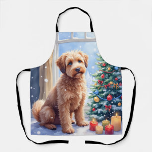 Tablier Bouvier des Flandres de Noël Cozy Art
