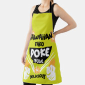 Tablier Bowl de Poke Hawaïen Tako Poke Apron (Insitu)