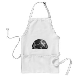 Tablier Bowling Ball Cow Grey