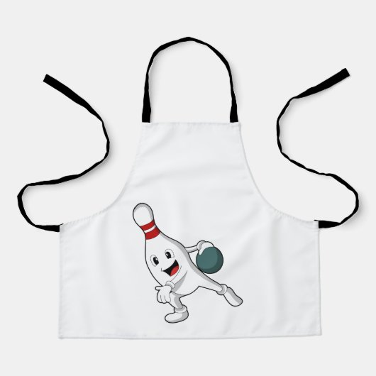 Tablier Bowling pin Bowling (Recto)