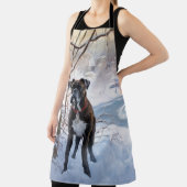 Tablier Boxe Laisser Neige Noël (Insitu)