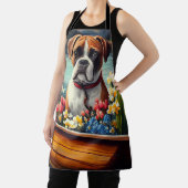 Tablier Boxe sur une pagaie : une aventure Pittoresque (Insitu)