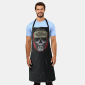 Tablier Boxer Fight Club Skeleton Boxer Gym (Porté)