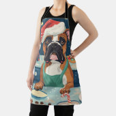 Tablier Boxer Gîtes : Noël festif (Insitu)