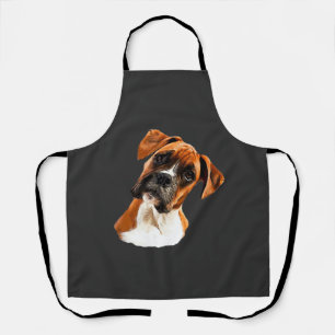 Tablier Boxer Un beau boxeur inclinaison de la tête T-Shir