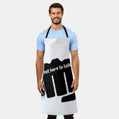 Tablier Boxing, je ne suis pas ici pour parler (Porté)