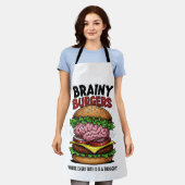 Tablier Brainy Burgers (Porté)