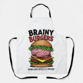 Tablier Brainy Burgers (Recto)