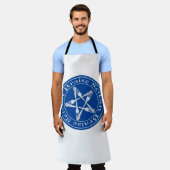 Tablier Braise Seitan Vegan Pentagram (light version) (Porté)