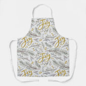 Tablier Branches de fibre d'aquarelle (Recto)