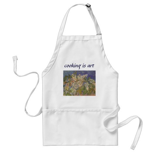 Tablier Branches de marronnier en fleurs par Vincent van G (Devant)