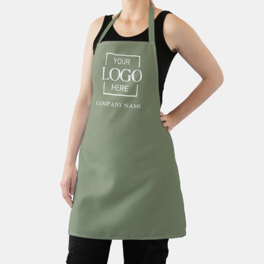 Tablier Branded Business Logo Restaurant Uniform Work (Insitu)