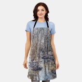 Tablier Branson Fall Creek Neige d'hiver Peinture (Porté)