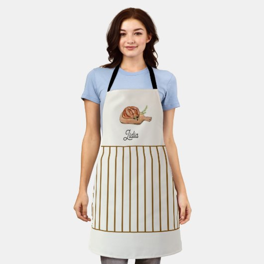 Tablier Bread Bakers Personalized Apron (Porté)