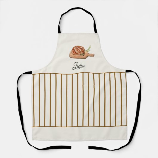 Tablier Bread Bakers Personalized Apron (Recto)