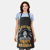 Tablier Brenda Éffrayant Halloween Kamala Harris (Porté)