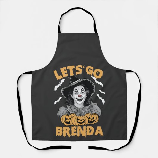 Tablier Brenda Éffrayant Halloween Kamala Harris (Recto)