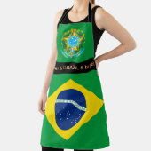 Tablier Brésil Drapeau Apron, Brésil Cuisine des chefs (Insitu)