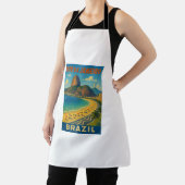 Tablier Brésil Rio De Janeiro Original Artwork Apron (Insitu)