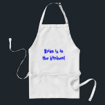 Tablier Brian est dans la cuisine !<br><div class="desc">Où est Brian ?</div>