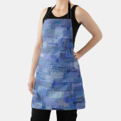 Tablier Brick Abstrait Winter Blues (Insitu)
