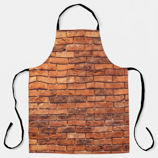 Tablier Brick wall red structure masonry (Recto)
