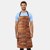 Tablier Brick wall red structure masonry (Porté)