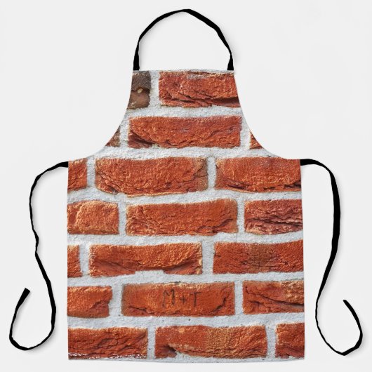 Tablier Brick wall wall background building (Recto)