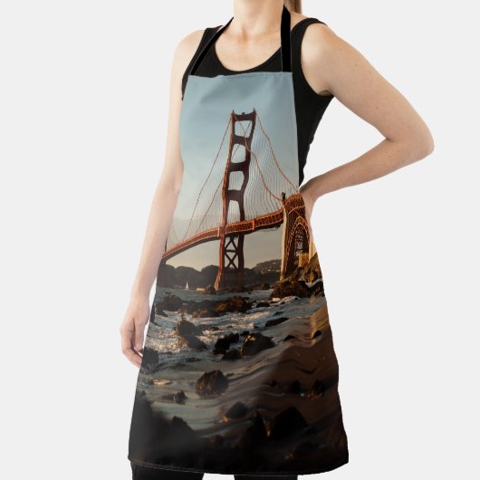 TABLIER BRIDGE GOLDEN GATE, SAN FRANCISCO EN JOURNÉE (Insitu)