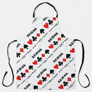 Tablier Bridge N'Est Pas Un Jeu De Chance Quatre Costumes