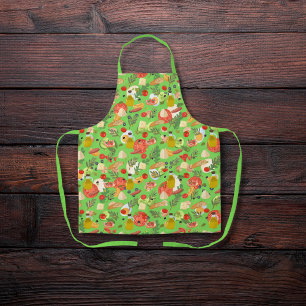 Tablier Bright, belle salade ingrédients vert