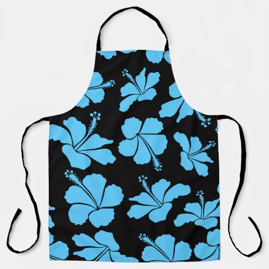 Tablier Bright hawaiian sans couture motif avec hippocampe (Recto)