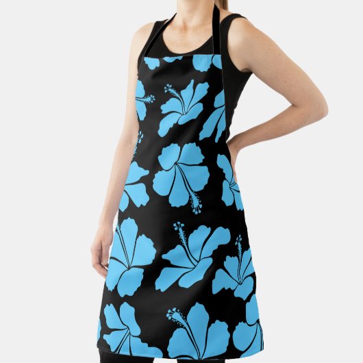 Tablier Bright hawaiian sans couture motif avec hippocampe (Insitu)