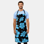 Tablier Bright hawaiian sans couture motif avec hippocampe (Porté)