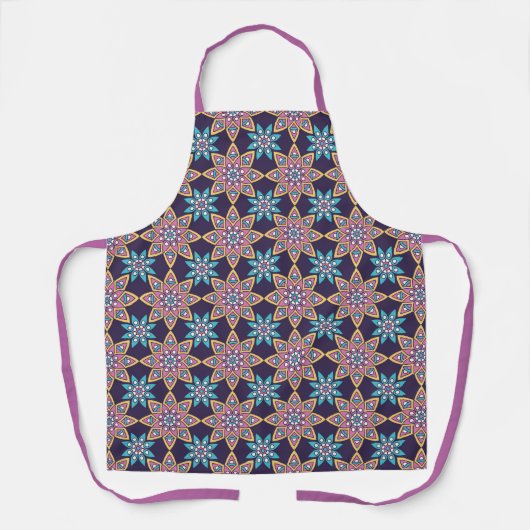 Tablier Bright Mandala Motif Apron (Recto)
